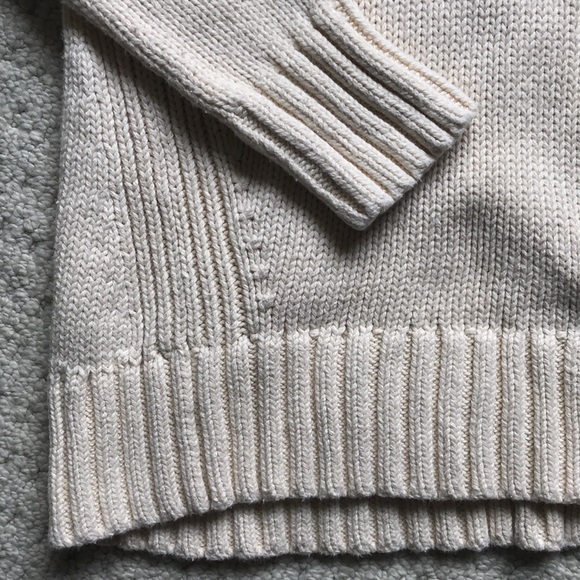J. Crew Always 1988 Cotton Rollneck Sweater in Cream XXS - Picture 7 of 13
